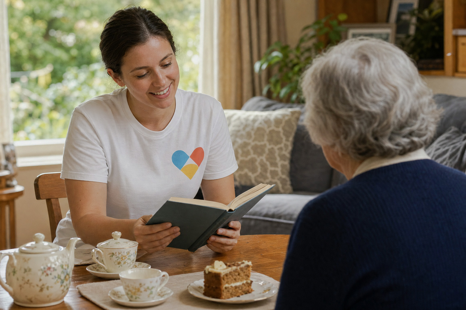 Квіти під час події Senior Auxilium